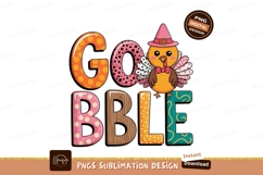 Gobble Turkey Thanksgiving autumn fall Product Image 1