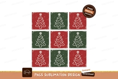 Festive Christmas Trees Pattern holiday season Product Image 1