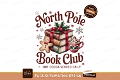 Christmas books gingerbread hot cocoa image Product Image 1