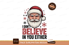 Santa Claus face red hat white beard christmas holiday Product Image 1