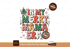 Merry Mama Era Christmas Vibes festive holiday Product Image 1