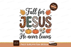 Jesus autumn leaves pumpkins flowers fall Product Image 1
