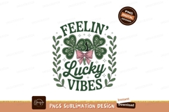 Lucky shamrock clover bow green Product Image 1