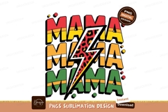 Mama lightning bolt leopard print image Product Image 1