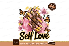 Elegant hands adorned with ornate nails SUBLIMATION Product Image 1