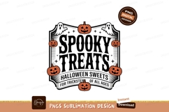 Spooky Halloween Treats Ghost Pumpkins image Product Image 1