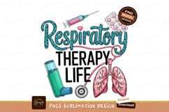 Respiratory Therapy Life SUBLIMATION lungs Product Image 1
