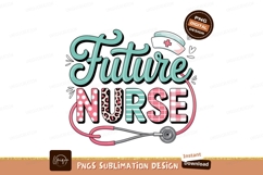 Lpn nurses are heroes stethoscope syringe Future nurse steth Product Image 1