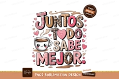 Juntos Todo Sabe Mejor Coffee Hearts image Product Image 1
