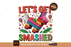 Colorful donkey piñata celebration festive maracas Product Image 1