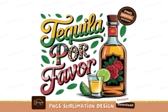 Tequila Por Favor Drink liquor bottle Product Image 1