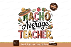 Nacho Awesome Teacher SOMBRERO MARACAS Product Image 1