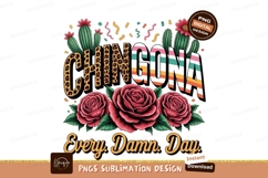 Bold Chingona Roses Cacti Confetti leopard stripes Product Image 1