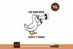 Black duck pointing gun white yellow Product Image 1