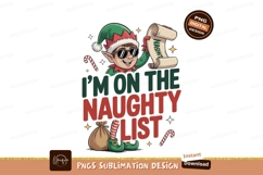 Christmas elf naughty list santa Product Image 1