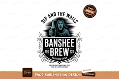 Banshee Brew Monster Holding Bottle image Product Image 1