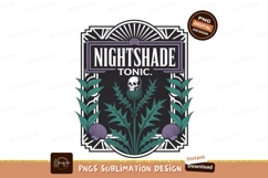 Nightshade Tonic Skull Thistle Laurel Shells image Product Image 1