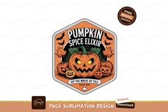 Pumpkin spice elixir fall theme autumn Product Image 1