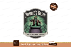 Zombie brewing potion with skeletal hands image Product Image 1