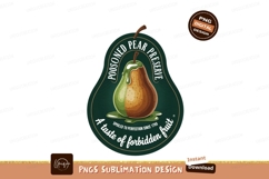 Poisoned Pear Preserve Label fruit green Product Image 1