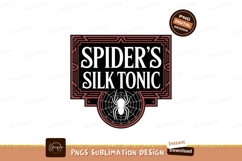 Vampire Kiss Potion Logo blood fangs Ornate frame spider mot Product Image 1