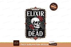 Skull roses spiders web elixir dead image Product Image 1