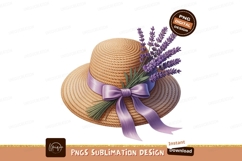 Wooden wind chime with lavender windchime floral Product Image 1
