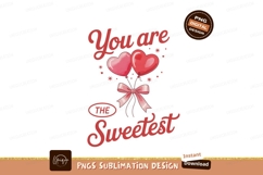 Red heart balloons sweet message pink hearts Product Image 1