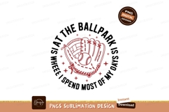 Red baseball glove with ball sport Product Image 1