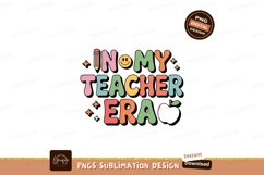 In My Teacher Era Retro Design school education Product Image 1