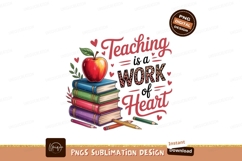 Teaching is a Work of Heart apple books Product Image 1