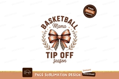 Basketball Mama Tip Off Season leopard print Product Image 1