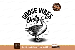 Goose standing in water bird reflection Product Image 1