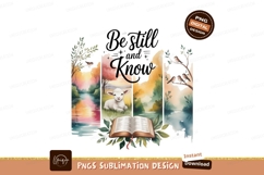 Gentle lamb serene nature scripture birds book Product Image 1