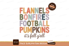 Flannels Bonfires Football Pumpkins Fall Yall autumn Product Image 1