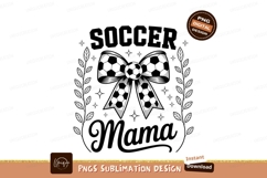 Soccer Mom Ribbon Wreath sports Product Image 1