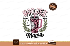 Pink leopard print tumbler with spiderweb image Product Image 1