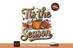 Autumn drink pumpkin football leaves fall Product Image 1