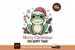 Festive bear with christmas tree and hot drink holiday Festi Product Image 1