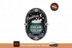 Cauldron cream bubbling potion stars Product Image 1