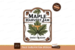 Maple Harvest Jam Sweet Season leaf Product Image 1