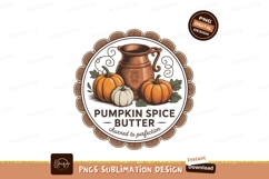 Autumnal gourds pitcher and text fall harvest Product Image 1