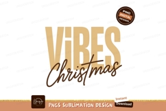 Jolly text with holly accent lettering script Bright Merry A Product Image 1