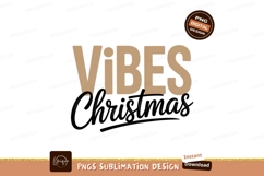 Jolly text with holly accent lettering script Bright Merry A Product Image 1