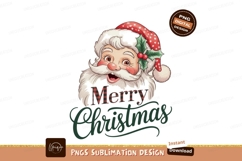 Cheerful Santa Claus with Festive Greeting christmas Product Image 1