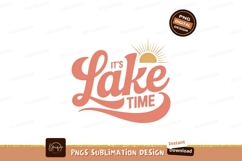 Lake Time Sunburst summer vacation Product Image 1