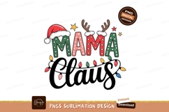 Festive Mama Christmas Lights Antlers image Product Image 1