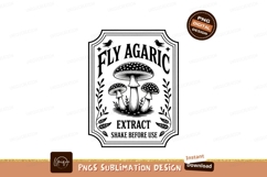 Fly Agaric Mushroom Extract Label shake Product Image 1