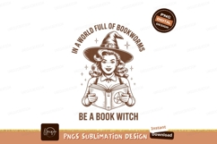 Witch reading book mystical stars image Product Image 1