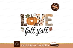 Leopard pumpkin polka dot plaid love fall autumn Product Image 1